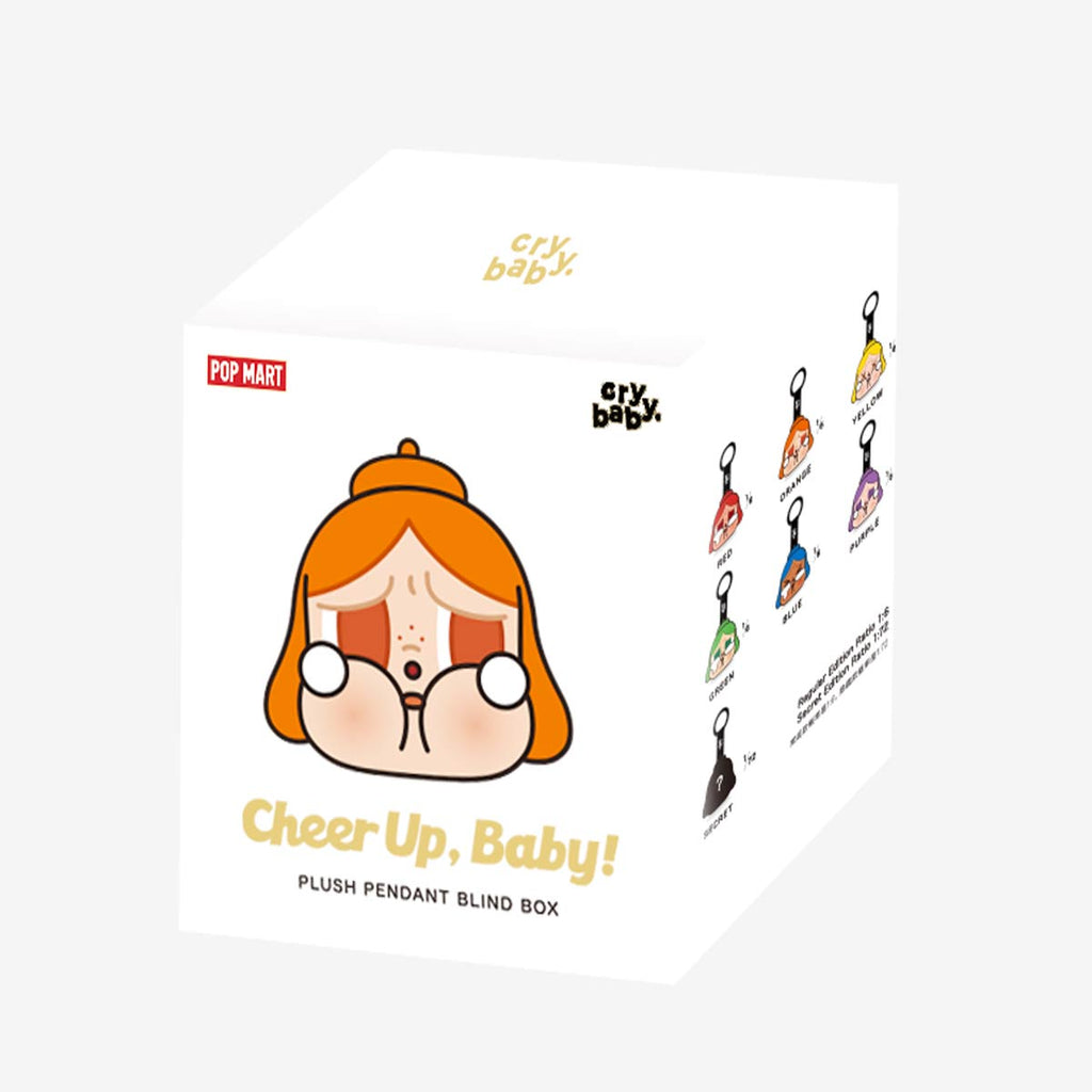 POP MART CRYBABY CHEER UP, BABY! SERIES - Plush Pendant Mystery Box