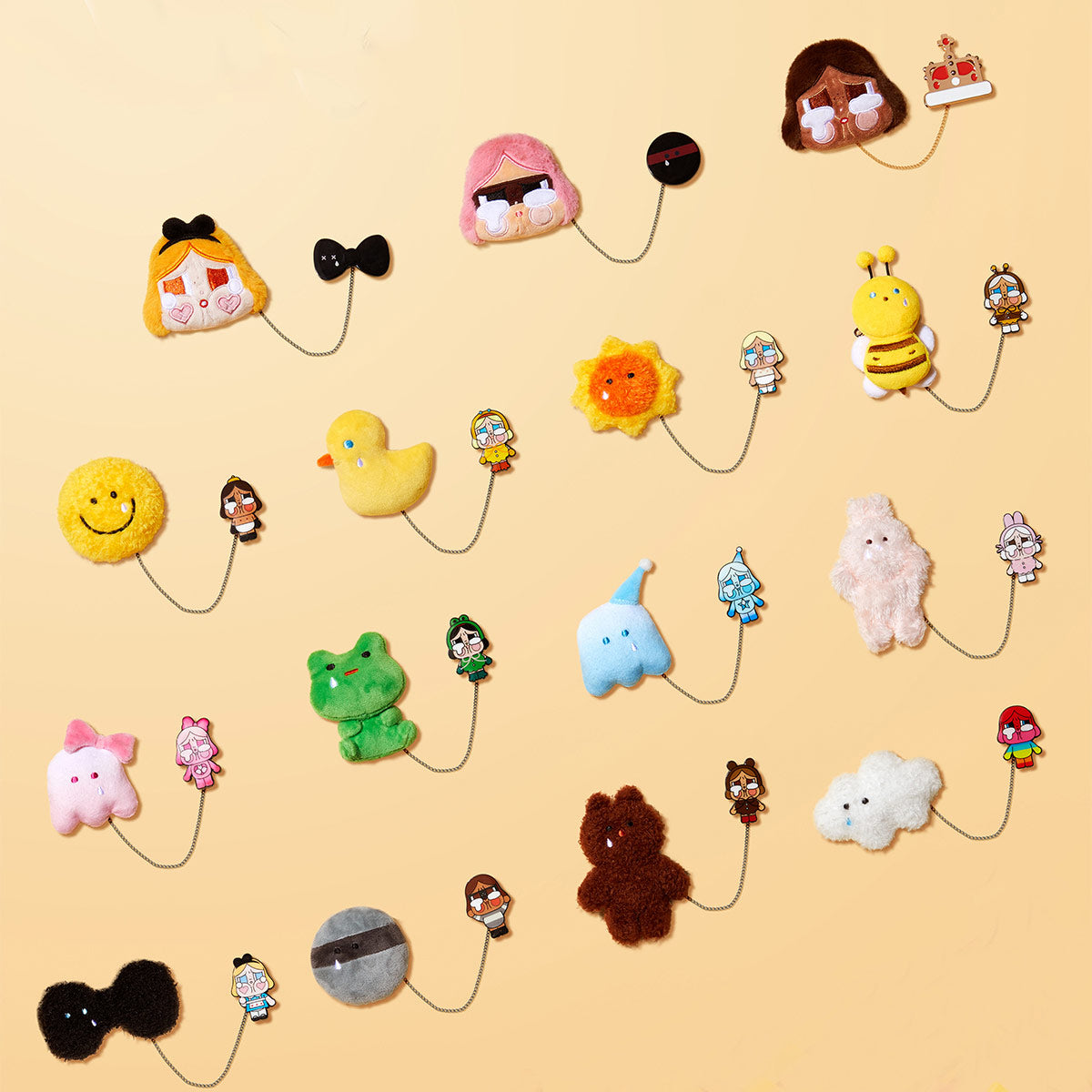 CRYBABY Crying Again Series-Plush Badge Blind Box