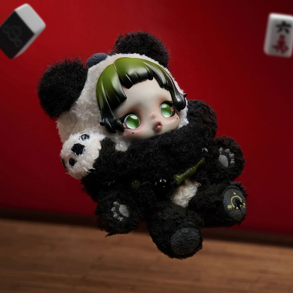 SKULLPANDA Lazy Panda Plush Doll Pendant