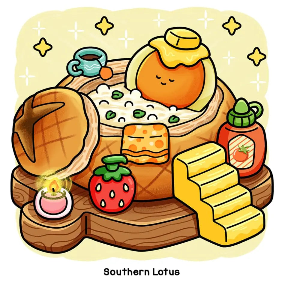 Breakfast Club: Cute and Easy Coloring Book for Adults