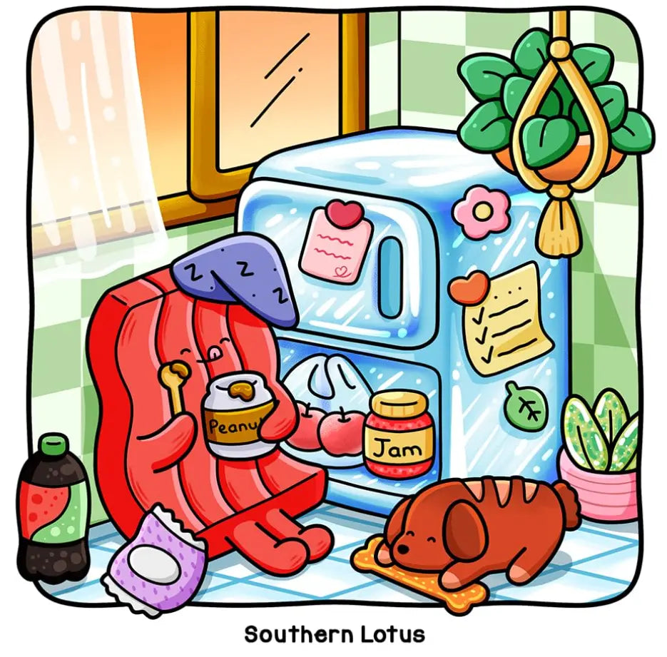 Breakfast Club: Cute and Easy Coloring Book for Adults